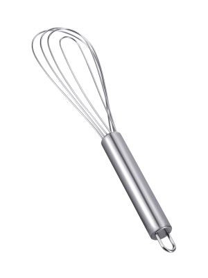 Венчик 25,5 см. нерж. 4 спицы, толщина спицы 1 мм., плоский /1/144/