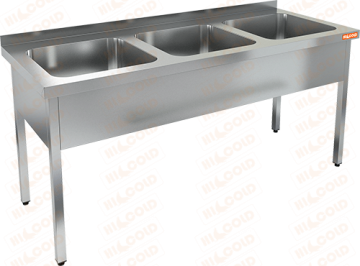 ВАННА МОЕЧНАЯ трехсекционная HICOLD НСО3М-17/6Б 281213