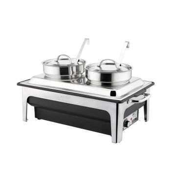 Мармит суповой 4 л 2 емкости, электрический 220V 760W, 64,5*35*31 см EcoCater SUNNEX