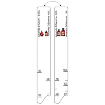 Барная линейка Amaretto di Saronno (500мл/750мл/1л) / di Amore (750мл), P.L. Proff Cuisi