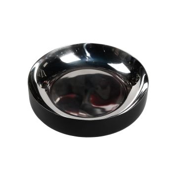 Блюдо круглое d 26 см для подачи низ черный /верх глянец нерж. P.L. Proff Cuisine