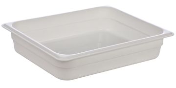 Гастроемкость 1/2 h= 65 мм. 3,8 л. п/п белая /1/14/