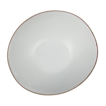 Салатник 600 мл 20,9*18,7 cм h6,5 cм White Matt New Brown Taiga P.L. [3]