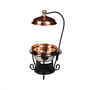 Чафиндиш (мармит) 1,75 л на подставке Copper с медным покрытием  нерж. P.L. Proff Cuisine