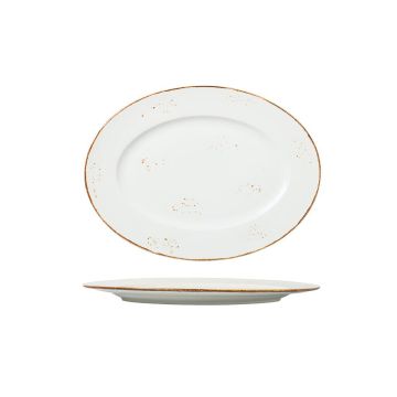 Блюдо овальное 30*22,5 см h2,2 см Grace Noble [1]