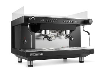 КОФЕМАШИНА - автомат SANREMO ZOE COMPETITION SED 2 группы черная (бойлер 10 л) (165874)