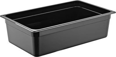 Гастроемкость 1/1 h=150 мм. 530*325 мм. 18 л. п/п черная GP /1/6/
