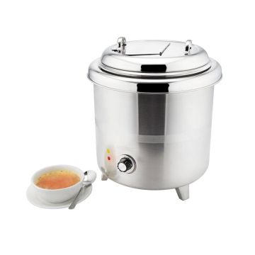 Мармит суповой 10 л электрический 220V 380W нерж. 36*,5*36,5*43 см Steel SUNNEX