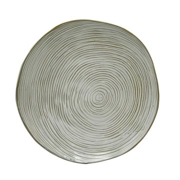 Тарелка 25 см h3 см Gray Whirlpool Frutti di Mare P.L. [4]