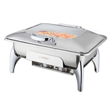 Мармит 8,5 л 1/1*65 с откидной крышкой и окном Vienna SUNNEX