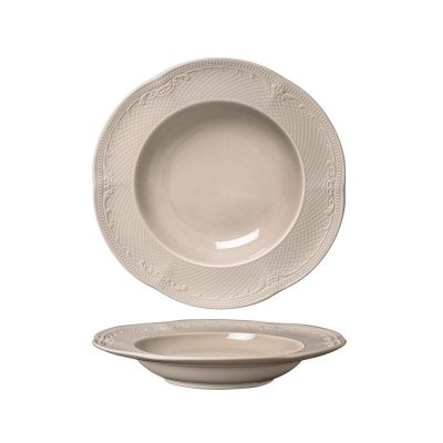 Тарелка глубокая 325 мл d 23,2 см h4 см Aristocrat Peach Tea Noble [6]