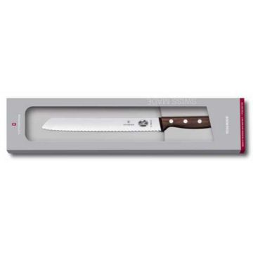 Нож для хлеба Victorinox Rosewood 21 см, ручка розовое дерево
