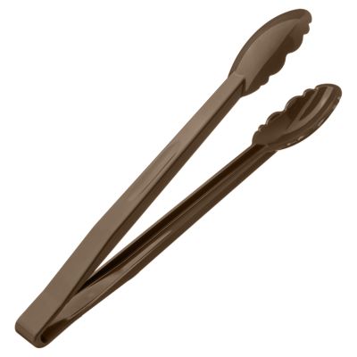 Щипцы универсальные 30 см. коричневые поликарбонат (до +120°C) MGprof /1/20/