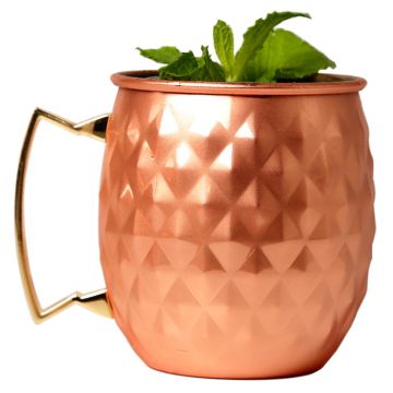 Кружка для коктейля 500 мл "Moscow Mule" d 8 см h10 см нерж. медный цвет B'Guys P.L.- Barbossa