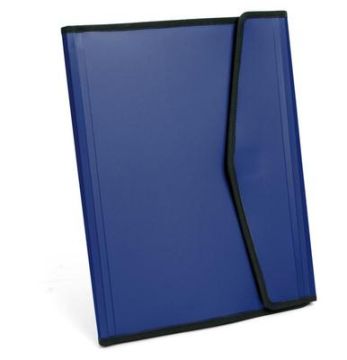 Папка пластиковая, синяя