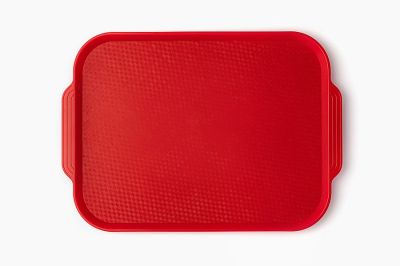 Поднос 45*34,5 см. красный (малиновый) поверхность классик MGprof /1/10/