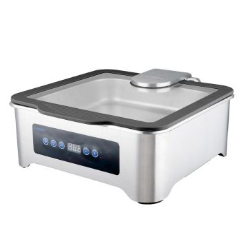 Мармит электрический 5,5 л 2/3*65 сухой нагрев без воды с откидной крышкой и окном SUNNEX