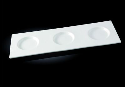 Поднос для подачи 35*12 см. Wilmax /1/24/