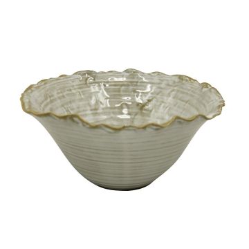 Салатник 500 мл d 15,5 см h7,5 см Gray Coral Flower Frutti di Mare P.L. [4]