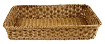 Корзина 53x32,5 см коричневая, полипропилен