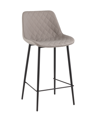 Стул барный Arch экокожа серый