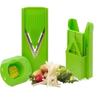 Овощерезка комплект салатовая CLASSIC + Мультибокс в блистере