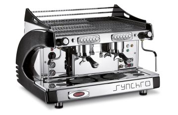 Кофемашина-автомат ROYAL Synchro SB P4 2 группы Electronic черная (бойлер 8 л)