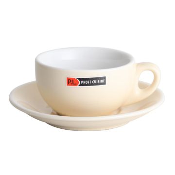 Чайная пара 220 мл бежевая d 9,8 см h5,5 см Barista (Бариста) P.L. Proff Cuisine [6]