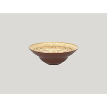 Глубокая тарелка RAK Porcelain Twirl Beach 320 мл, 23*8 см