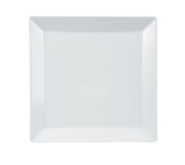 Тарелка 24х24 см Quadro, шпатовый фарфор