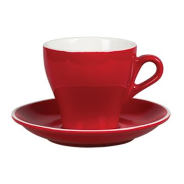 Кофейная пара 180 мл красная d 8 см h7,5 см Barista (Бариста) P.L. Proff Cuisine [6]