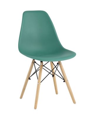 Стул Eames Style DSW серо-зеленый