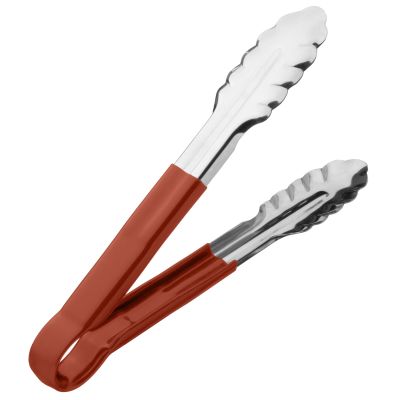 Щипцы универсальные 24 см. нерж. красная ручка MGsteel /1/120/ Щипцы универсальные 24 см. нерж. красная ручка MGsteel /1/120/