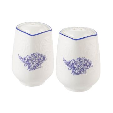 Набор для специй 2 предмета Солонка/Перечница d 5,1 см h7,3 см Sea Flower P.L. Proff Cuisine [1]