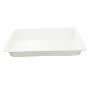 Гастроемкость 1/1 h65 мм пластик меламин 524*323*65 мм 9 л White P.L. Proff Cuisine Гастроемкость 1/1 h65 мм пластик меламин 524*323*65 мм 9 л White P.L. Proff Cuisine