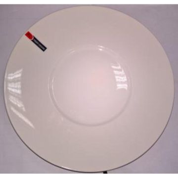 Тарелка d 25,5 см с широкими полями белая фарфор P.L. Proff Cuisine [6]