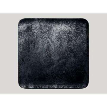 Тарелка квадратная плоская RAK Porcelain Karbon 33*33 см