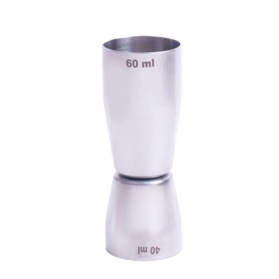 Джиггер 40/60 мл. d=39/37 мм. h=105 мм. нерж. МГ (MG) /1/