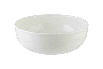 Салатник d=180 мм. 990 мл. h=58 мм. Белый Нит, тонкий край Bonna /1/6/432/