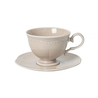 Чайная пара 285 мл d 10,2 см h7,8 см Aristocrat Peach Tea Noble [6]