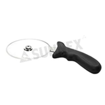 Нож для пиццы d 10 см черная ручка P.L. Proff Cuisine