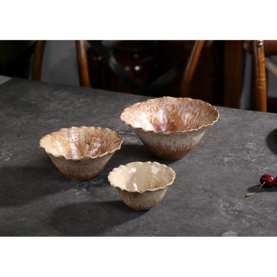 Салатник  450 мл d 15,5 см h8 см Pearl Coral Flower Frutti di Mare P.L. [4]