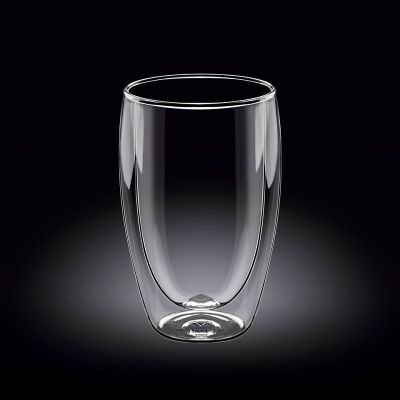Хайбол (стакан) 400 мл. d=80 мм. h=130 мм. с двойными стенками Термостекло Wilmax /1/48/