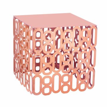 Подставка фуршетная стойка 15,5*15,5 см h15,5 см квадрат Copper перфорация металл P.L. Hotelware