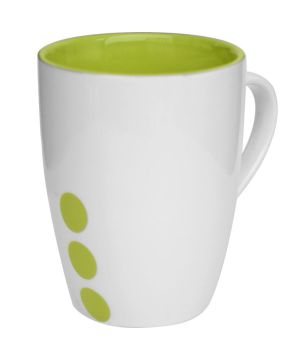 Кружка Prick 300 мл лайм, керамика