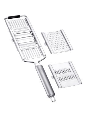 Терка с ручкой 35,5 см. раб. часть 165*8,4 см. со сменными насадками /1/36/