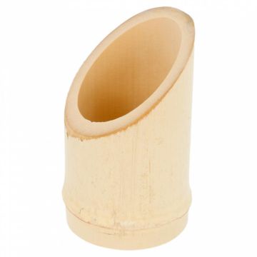 Мини-салатник для подачи закусок 5/5,5*9 см, бамбук, многоразовый, 10 шт, Garcia de Pou