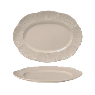 Блюдо овальное 36,5*27,2 см h2,8 см Aristocrat Peach Tea Noble [1]