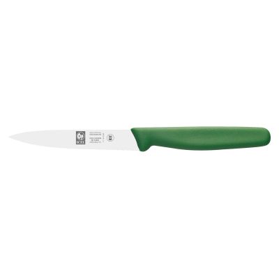 Нож для овощей  90/190 мм. зеленый Junior Icel /1/