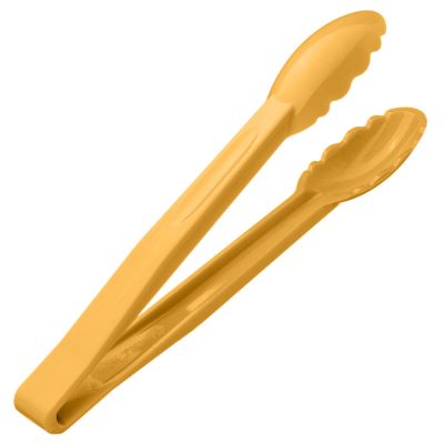 Щипцы универсальные 24 см. поликарбонат, желтые (до +120°C) MGprof /1/20/